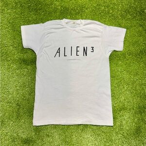 *RARE* Vintage 1992 Alien 3 Movie Promo T-Shirt Size XL White Screen Stars